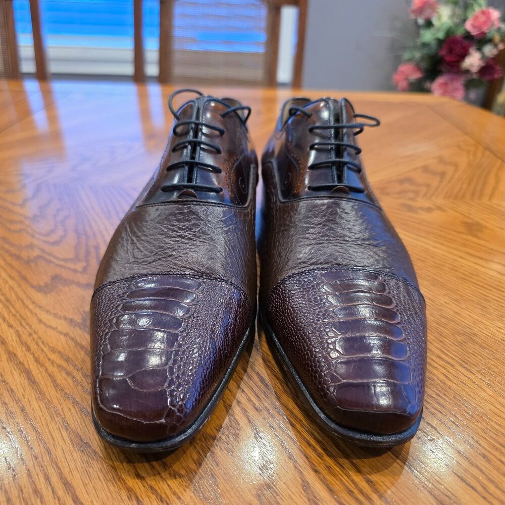 Moreschi Leather Dress Shoes Made in Italy